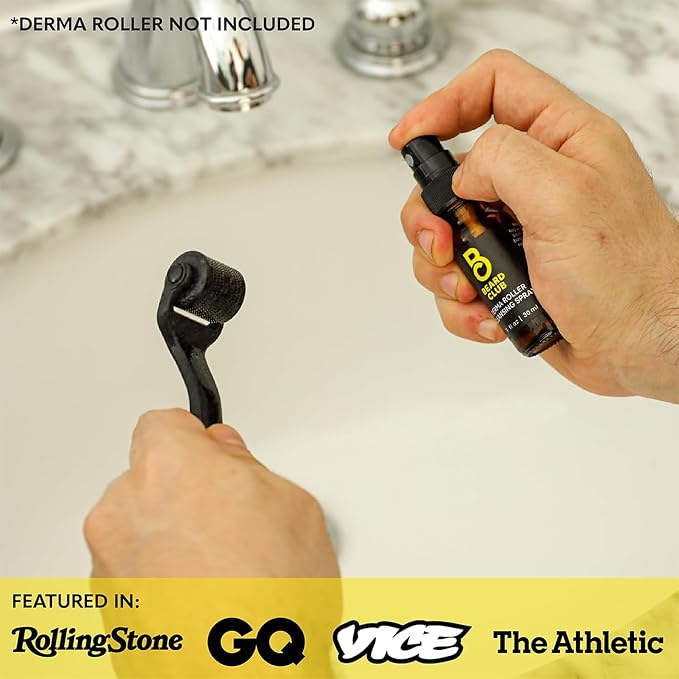 The Beard Club Derma Roller Cleansing Spray - Image 6