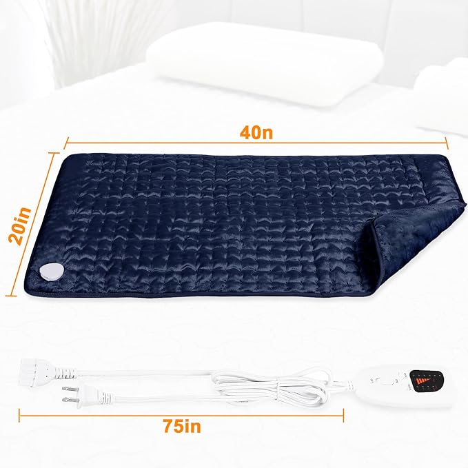 Deepsoon Heating Pad, Electric Heating Pads - Image 8