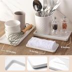 Gurygo 6" Small Ceramic Bathroom Tray - Image 5