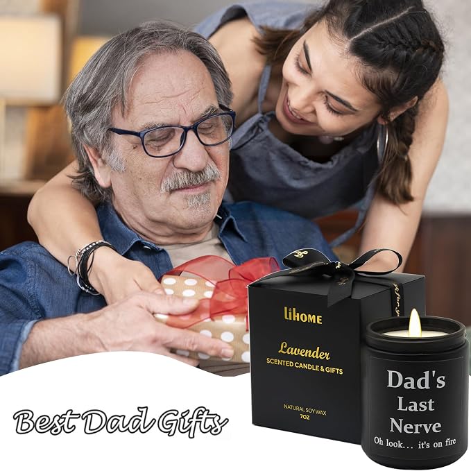 Lihome Gifts for Dad from Daughter Son, Funny Fathers Day & Birthday - Image 4
