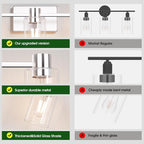 3-Light Brushed Nickel Wall Sconces - Image 2