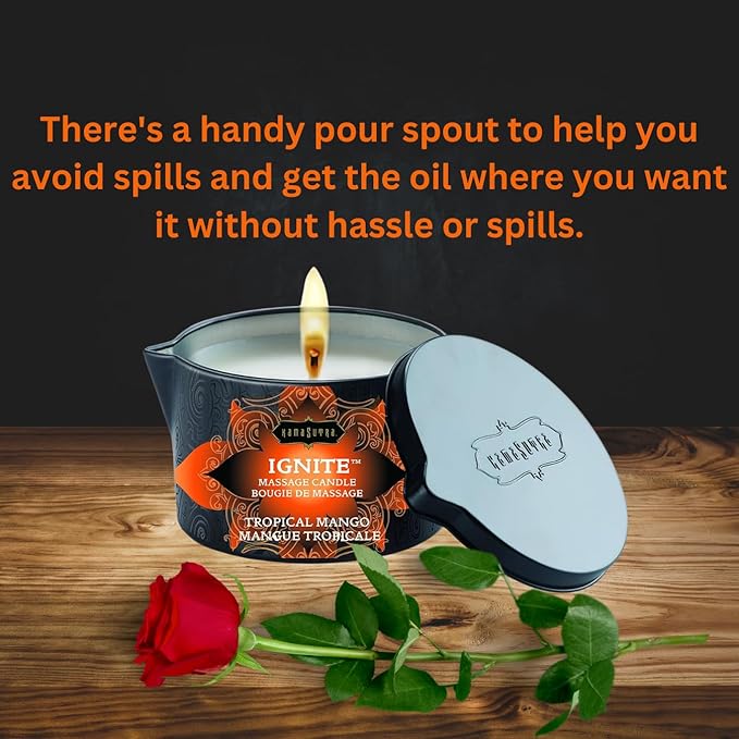 KAMA SUTRA Ignite Massage Candle - Image 4