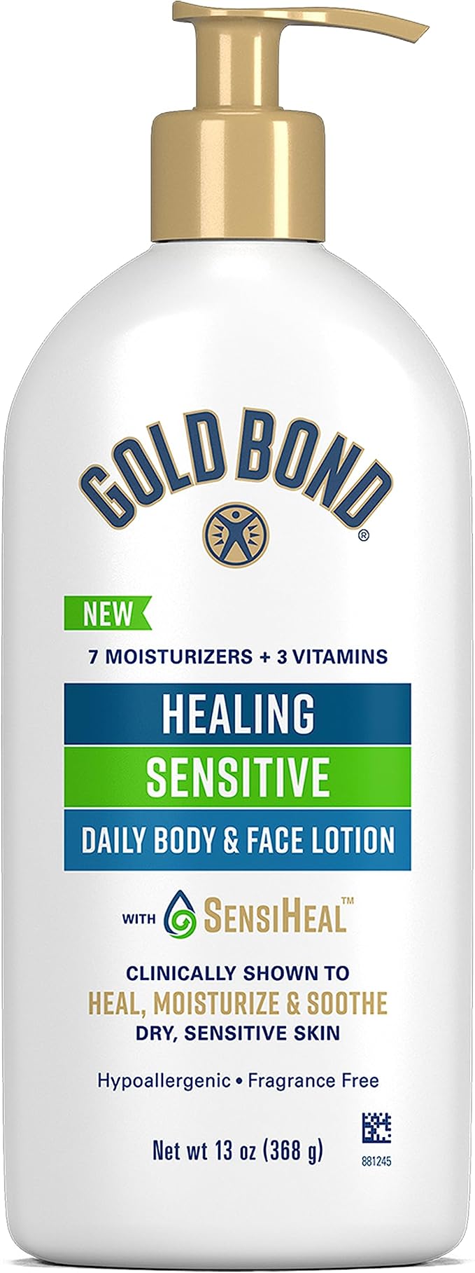 Gold Bond Healing Sensitive Daily Body & Face Lotion by GoldBond