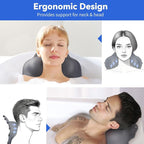 Goowin Bath Pillows for Tub, New Generation Skin-Friendly Silicone Bath Pillow - Image 2