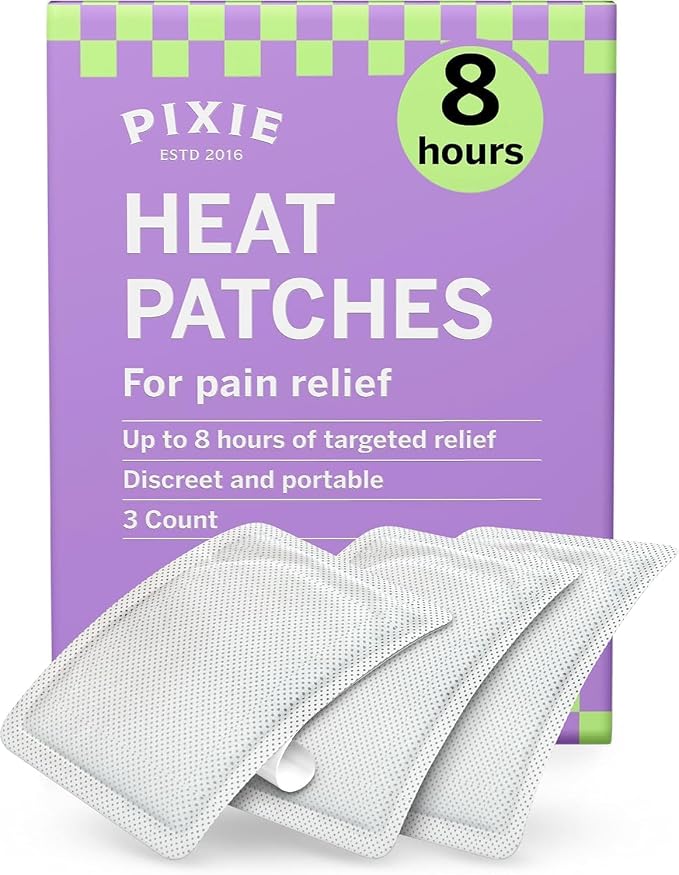 Pixie Period Cramps Menstrual Pain Relief Heat Patches by PixieDot