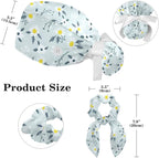 Scrub Caps Women Nursing Hats Floral Flowers - Image 2