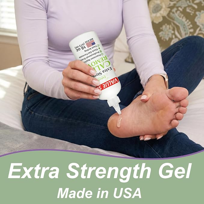 Dr. Entre's 16oz Callus Remover Gel: Extra Strength Value Size, Callus Remover - Image 2
