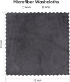 Orighty Washcloths 48 Pack, Ultra Soft Face Cloths 12 x 12 inch, Absorbent & - Image 7