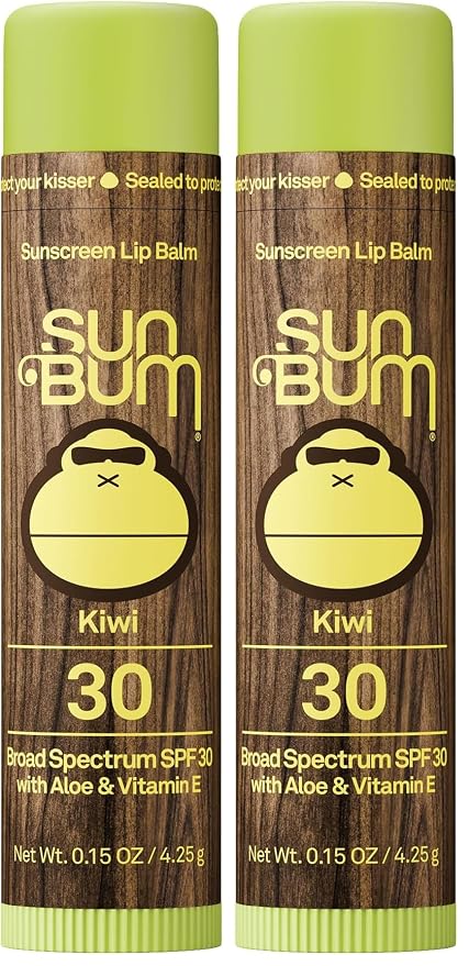 Sun Bum SPF 30 Sunscreen Kiwi Lip Balm by SunBum