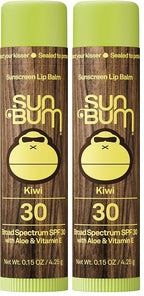 Sun Bum SPF 30 Sunscreen Kiwi Lip Balm by SunBum