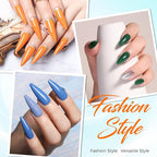 2 Pcs 18ml Gel Base Coat and Glossy Top Coat Set No Wipe Foundation Combination - Image 8