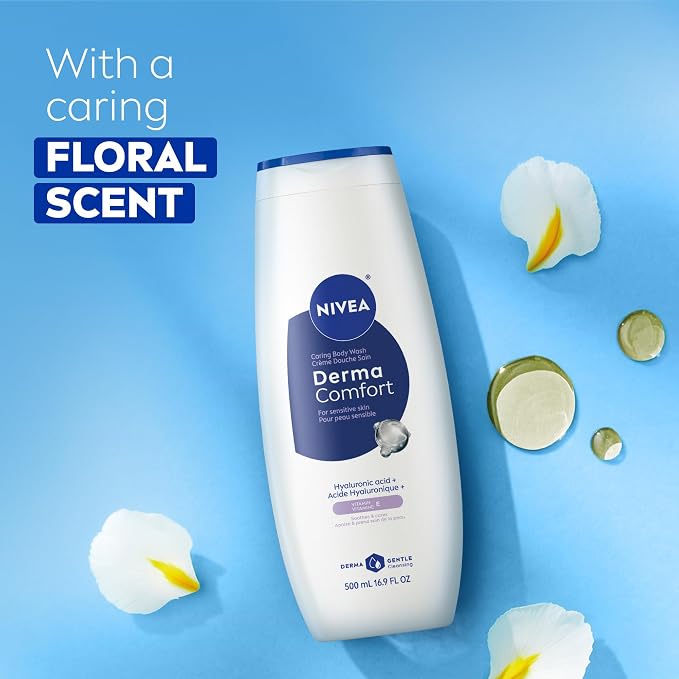 NIVEA Derma Comfort Caring Body Wash - Image 6