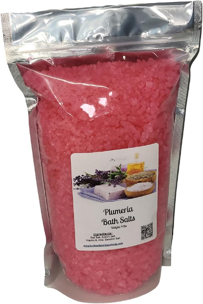 Bath Salts | 4lb Bag | Choose Your Scent | Epsom Salt | Sea Salt| Bathing | by Bulk+Salts+Bath+%26+Body