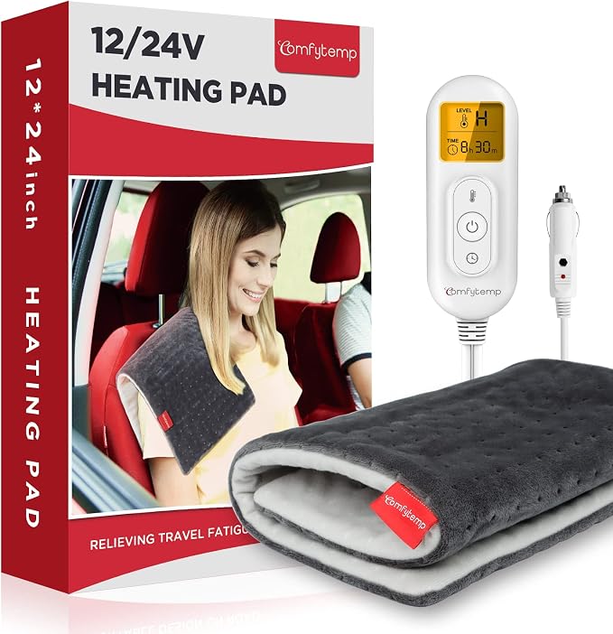 Comfytemp 12V/24V Car Electric Blanket by Comfytemp