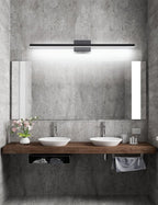 Joossnwell LED Vanity Light Black 47.2inch Modern Bathroom Lighting Fixtures - Image 4