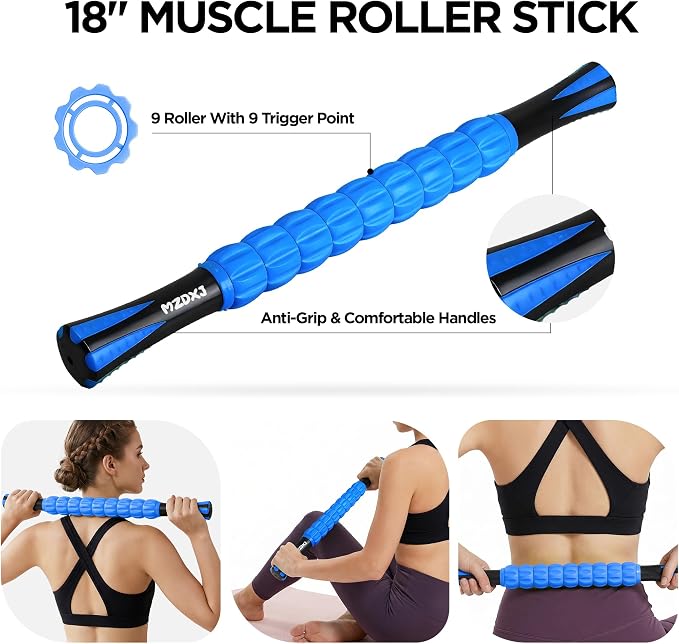 Muscle Roller & Massage Roller Stick - Image 2