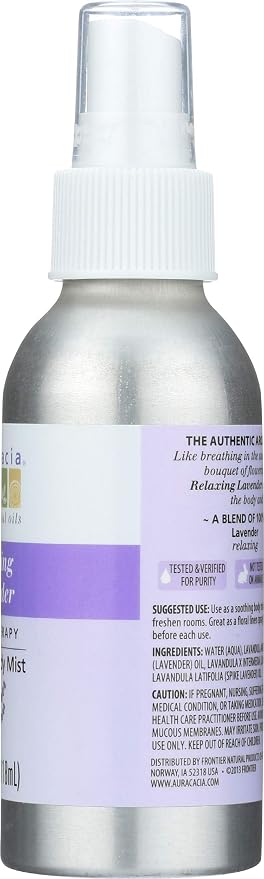 Aura cacia Relaxing Lavender Aromatherapy Room & Body Mist 4 Oz - Image 5
