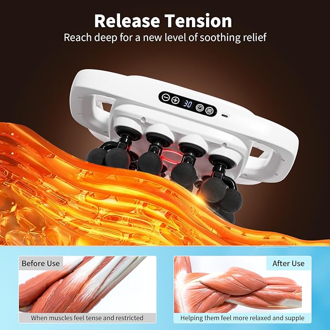 20-Head Massage Gun, 30 Intensity Levels 3 Modes, Deep Tissue Massager - Image 2