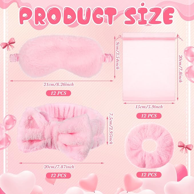 Mimorou 48 Pieces Spa Party Supplies Gift - Image 2