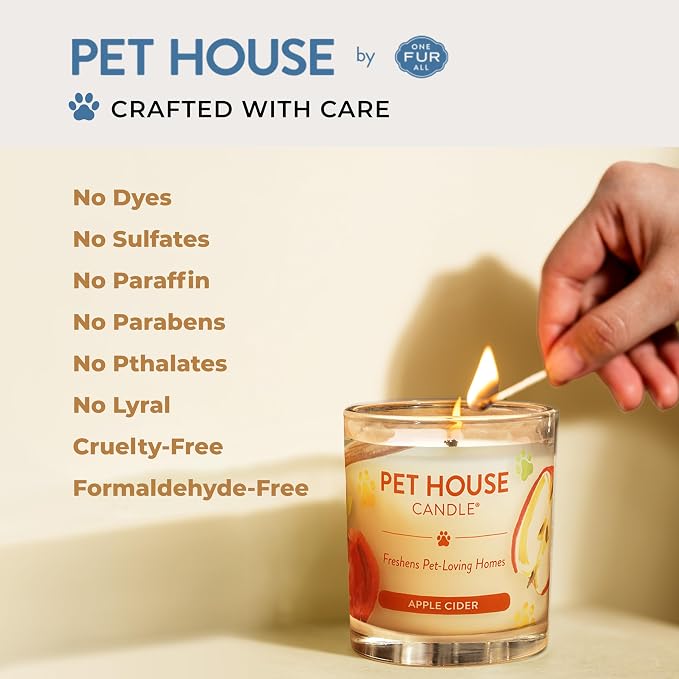Pet House Candles, Clean Long-Burning, Scented Pet Friendly Candles, Plant-Based - Image 7