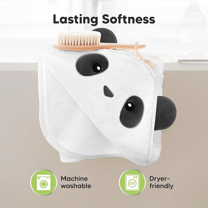 KeaBabies Hooded Baby Towel for Newborn - Image 6