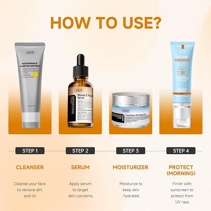 VGO 2 Pack Vitamin C Face Serum - Image 7