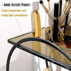 Perfume Organizer for Dresser, 2 Tier Vanity Makeup Organizer, Bathroom - Image 4
