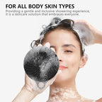 2 in 1 Silicone Brush, BEAUTAIL Body Shower Scrubber and Scalp Hair Massager - Image 3