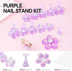 Nail Stand for Press On Fake Nails Painting Display Practice, Powerful Magnetic - Image 2