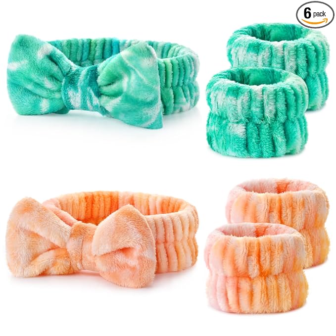 Wteehn 6pcs Headband and Wristband by Wteehn