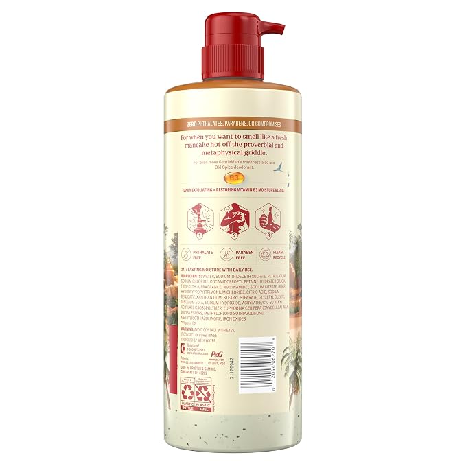 Old Spice GentleMan's Exfoliating & Moisturizing Body Wash - Image 8