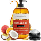 Natural Nourishing Massage Oil by Cosmetasa