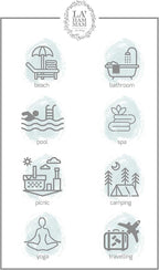 Beach Towel | Cotton Beach Towels, Sand Free, Highly Absorbent, Quick Dry - Image 6