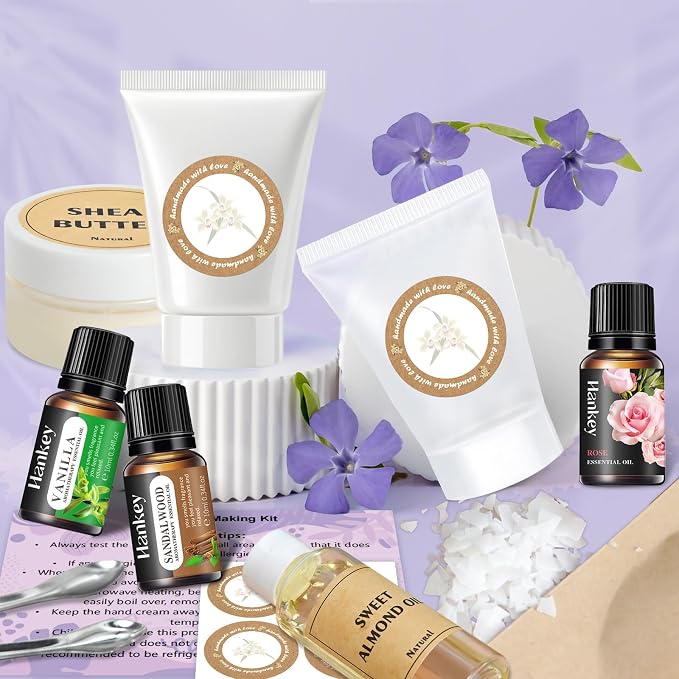 JCOOS Hand Cream Making Kit, Lotion Kit, DIY Handcream - Image 5