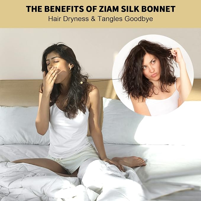ZIMASILK 22 Momme 100% Mulberry Silk Bonnet - Image 4