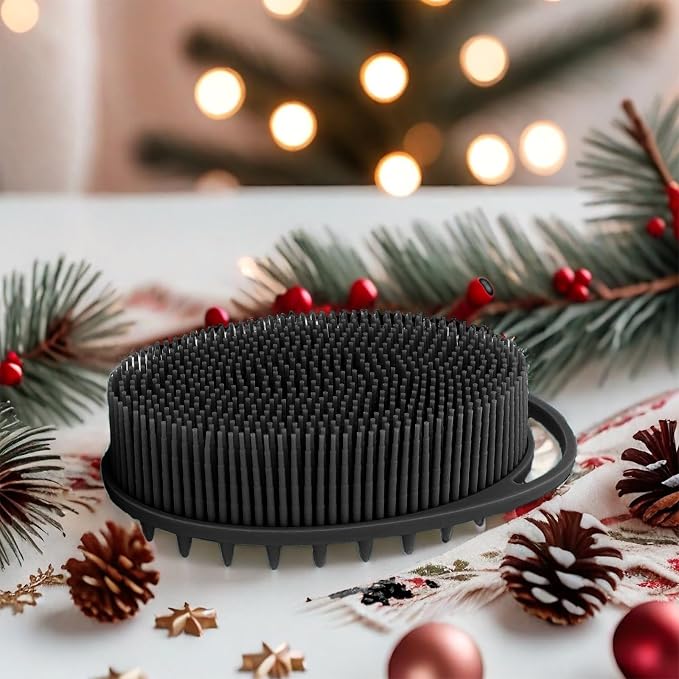 RamPula Silicone Body Scrubber, Silicone Loofah, Quick-Dry Exfoliating Body - Image 5