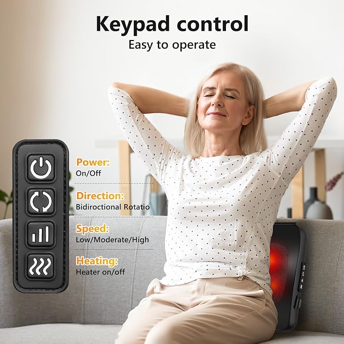 iKristin Back Massager, Back and Neck Massager - Image 4