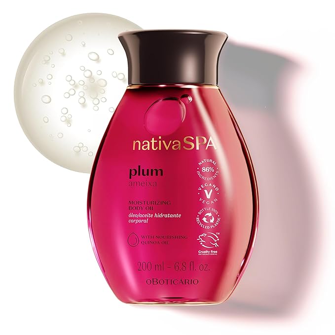 Nativa SPA by O Boticario Plum Body Oil, Enriched by NativaSPA