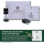Essence Wearable Aromatherapy Nasal Diffuser – Eucalyptus Essential Oil Nose - Image 6