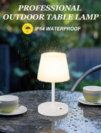 Kakanuo White Cordless Shower Lamp Waterproof, Rechargeable Table Lamp - Image 5
