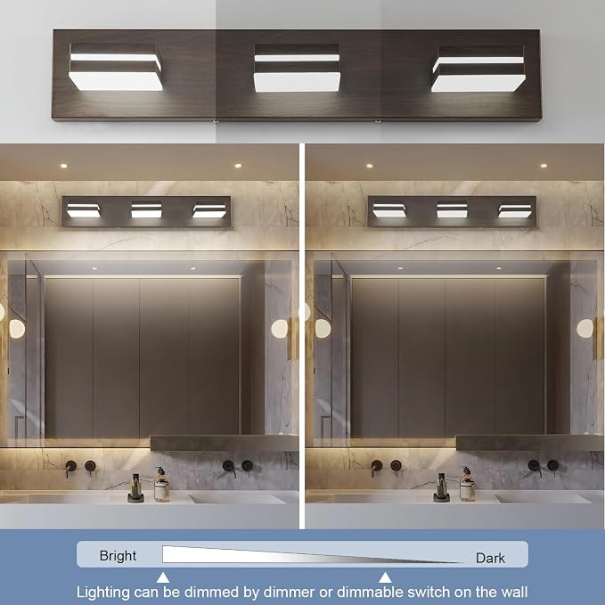 SineRise LED Modern Bathroom Vanity Light Fixtures - Image 3