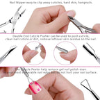 FANDAMEI Nail Files and Buffers, Manicure Tools Nail Care Kit - Image 5