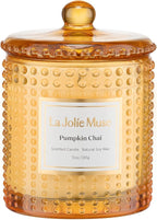 LA JOLIE MUSE Pumpkin Chai Candle| Spicy Chai & Vanilla | 10 oz Soy Wax Candle by LaJol%C3%ADeMuse
