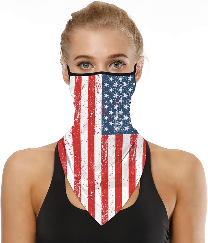 YAYOUREL Neck Gaiter Face Mask Bandanas by YAYOUREL