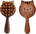 Shaped Wooden Scalp Massager by Unknown