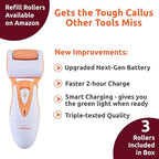 Rechargeable Callus Remover for Feet: Professional Electric Feet Sander for - Image 7