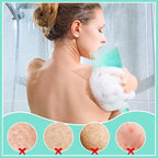 6 Pack African Net Sponge Exfoliating Glove Set, 3 Bath Sponge Body Scrubber - Image 6