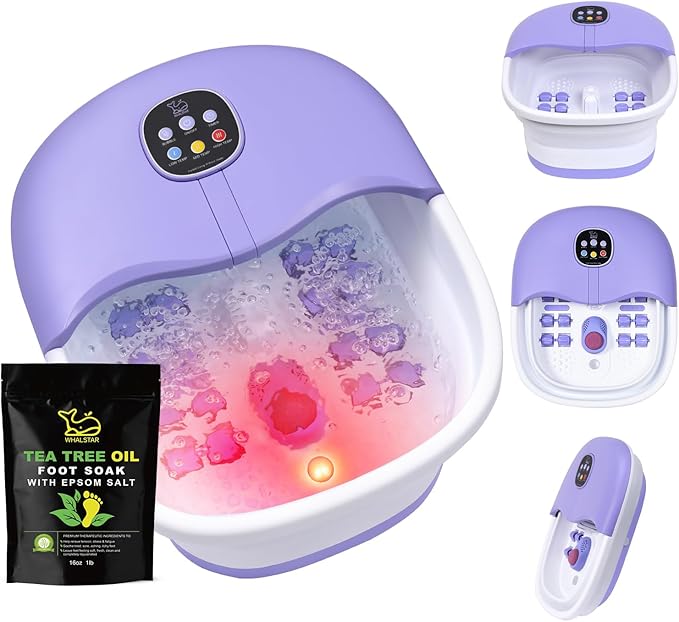 Collapsible Foot Spa Bath Massager by Unknown