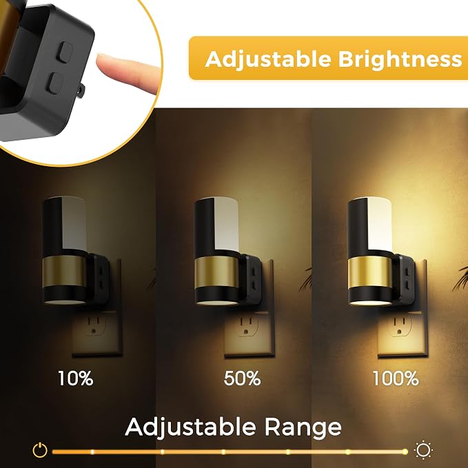L LOHAS LED Night Lights Plug into Wall, Plug in Night Light, Soft White/Cool - Image 2