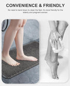OTHWAY Non Slip Grassy Bathtub Mat : 25.6X13.4 inches Sturdy But Soft Bath - Image 6